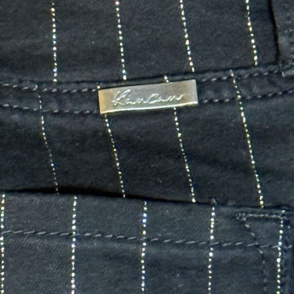 KanCan Women’s Pants Size 9 Black Pinstripe KC7086GBS - Picture 6 of 6